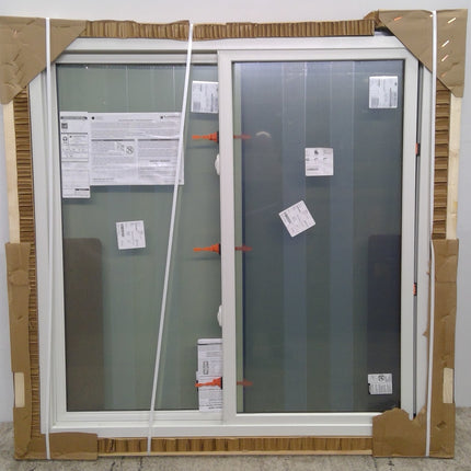 New 57 X 58 Inch Slider Window Replacement For Home Use