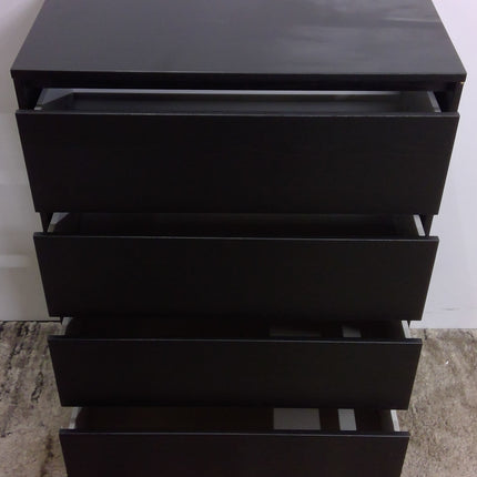 Black 4-Drawer Dresser