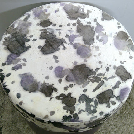 19" Round Rolling Ottoman