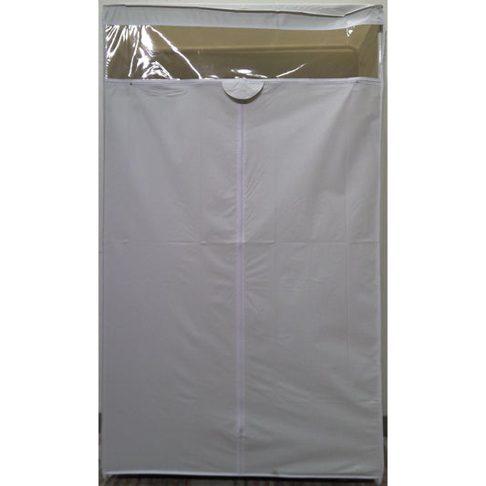 36" x 63" Mobile Canvas Closet/Wardrobe