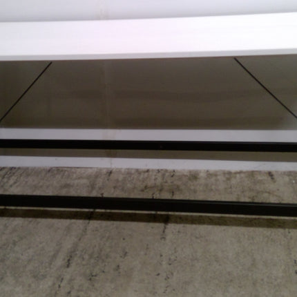 84" White Table