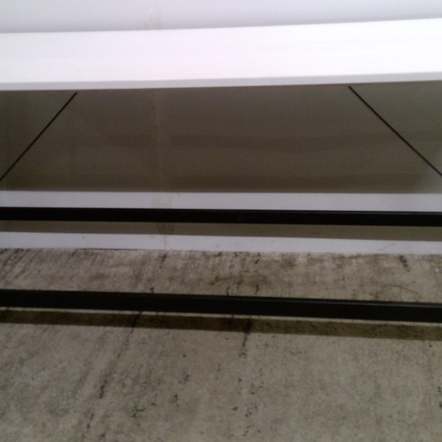 84" White Table