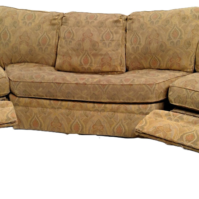3-Piece Recliner/Sleeper Sectional Sofa