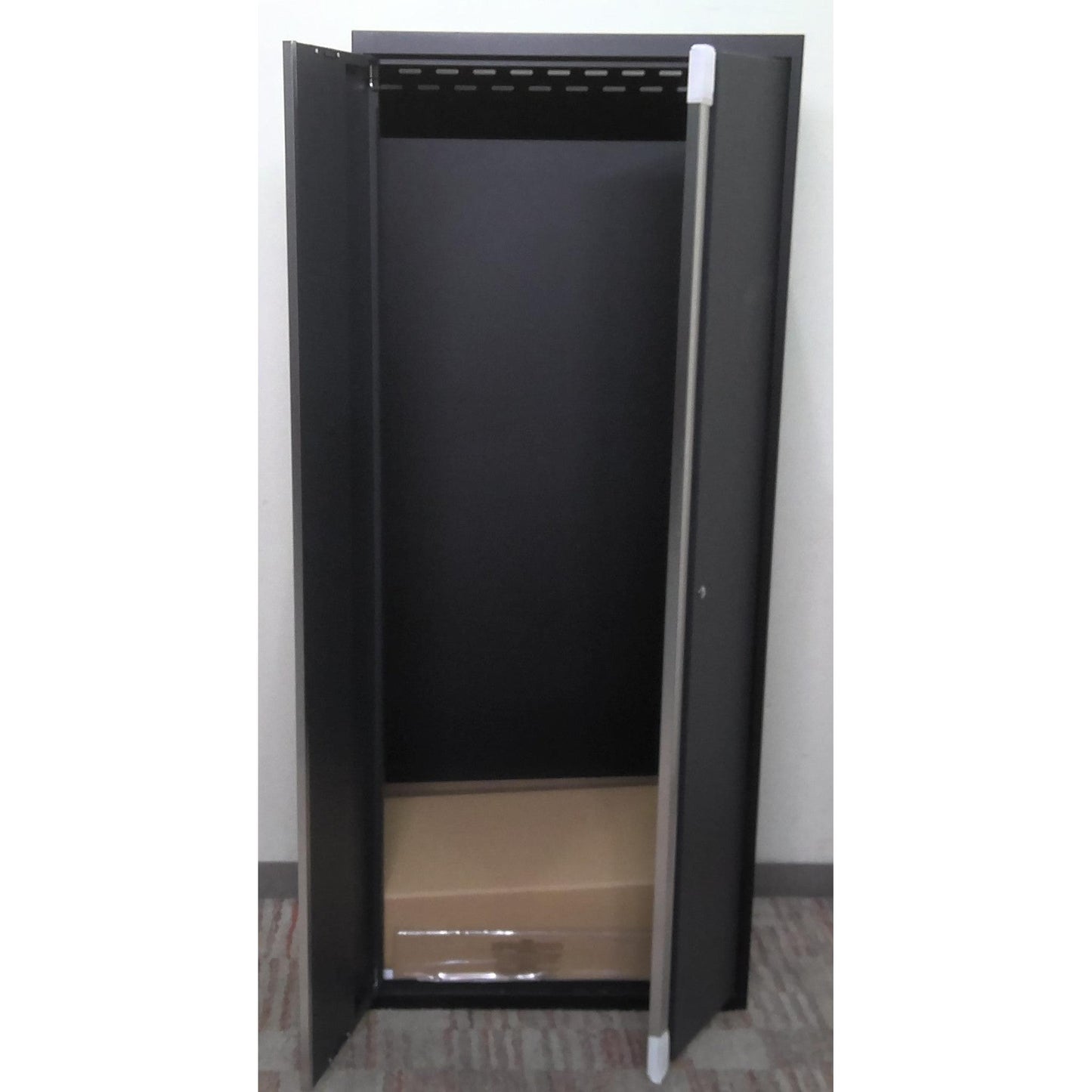 30" x 72" Black and Gray Multi-Use Steel Storage Locker