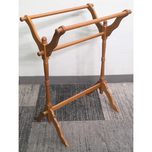 Wood Blanket Rack