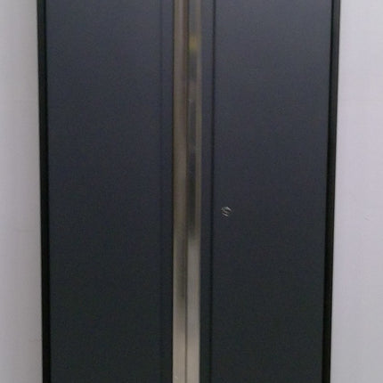 30" Black and Gray Steel Storage Locker