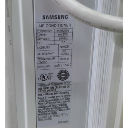 Samsung 6000 BTU Window Air Conditioner