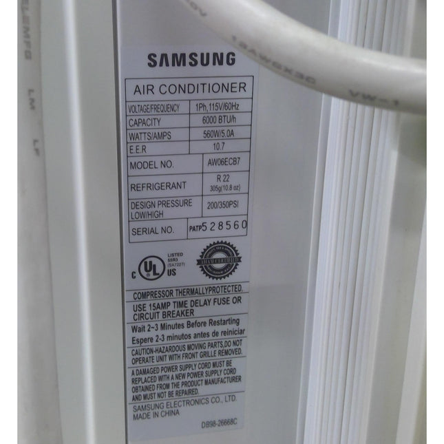 Samsung 6000 BTU Window Air Conditioner