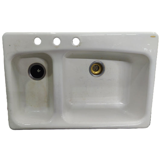 33" Cast Iron Sink