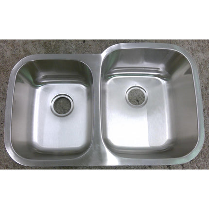 31.5" Double Bowl Stainless Steel Undermount Sink (Added 08/12/2026)