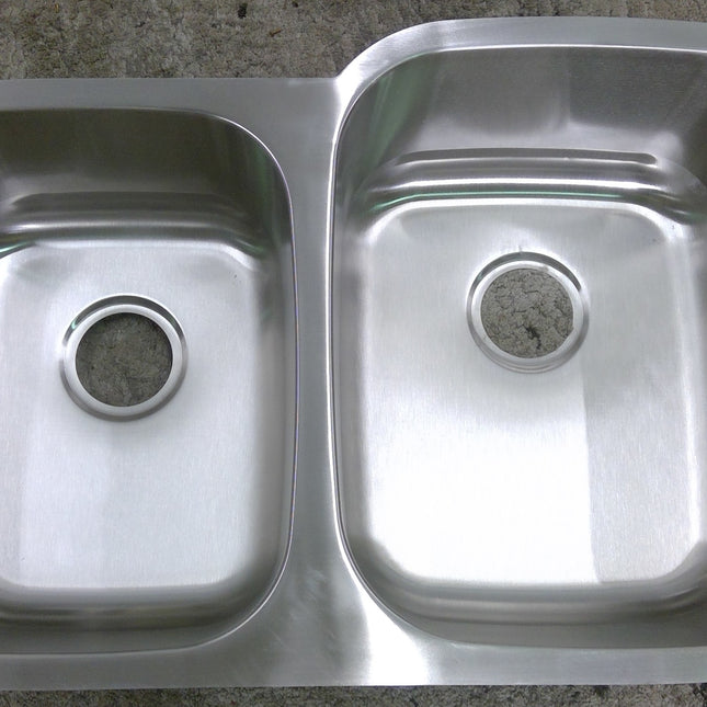 31.5" Double Bowl Stainless Steel Drop-In Sink (Added 08/12/2026)