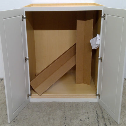33" x 42" White Plywood Upper Cabinet