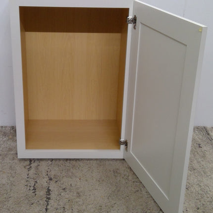 21" x 31" White Plywood Upper Cabinet