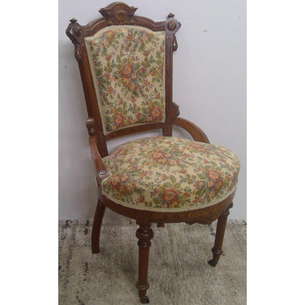 Vintage Floral Chair