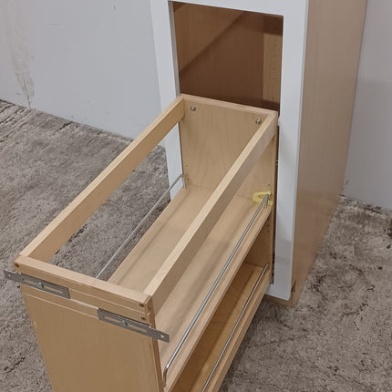 12" Pullout Organizer Base Cabinet (No Door)