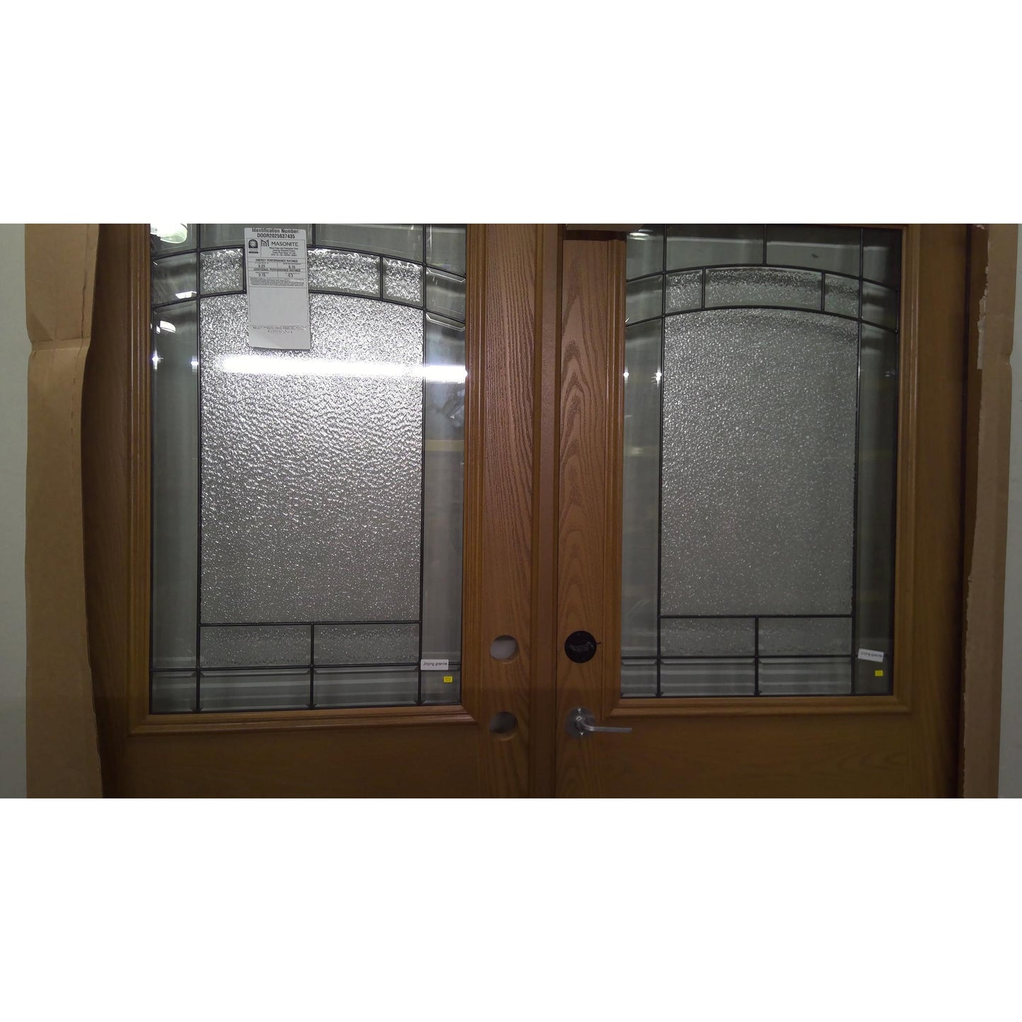 66" x 80" Prehung Fiberglass Double Door