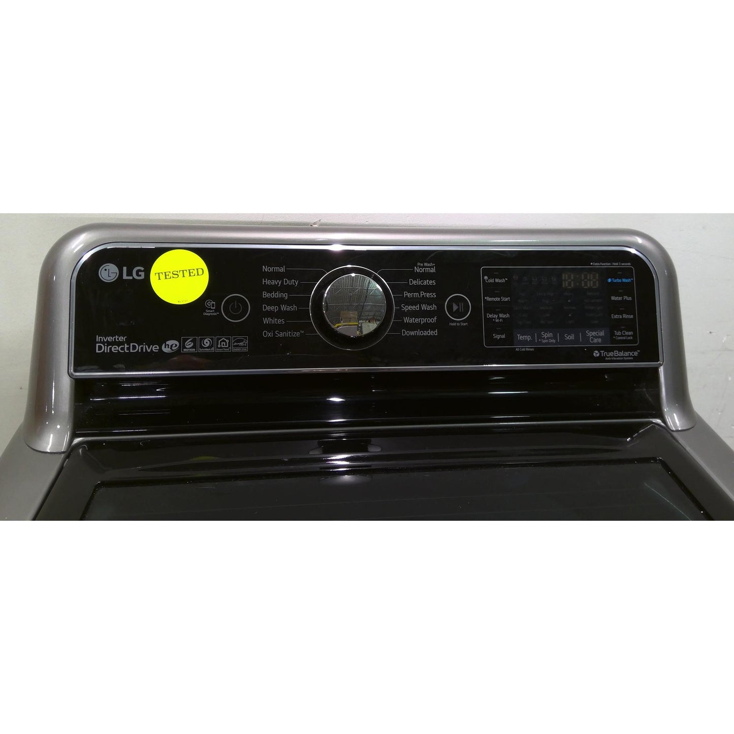 LG 5.5 cu.ft. Smart wi-fi Enabled Top Load Washer with TurboWash3D Technology