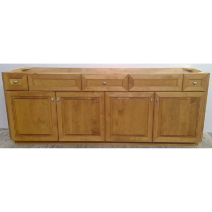 85.5" Double Sink Vanity Cabinet