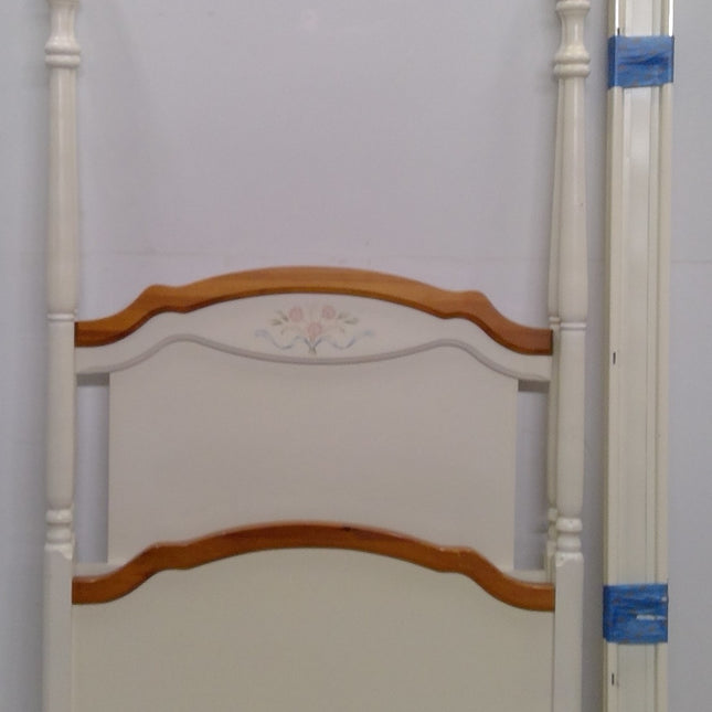 Twin White Bed Frame