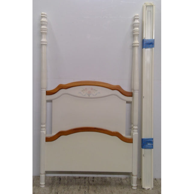 Twin White Bed Frame