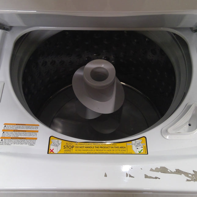 GE Unitized Spacemaker 3.8 cu. ft. Capacity Washer with Stainless Steel Basket and 5.9 cu. ft. Capacity Electric Dryer