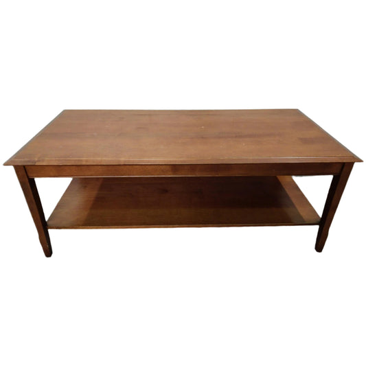 52" Tiered Coffee Table, front