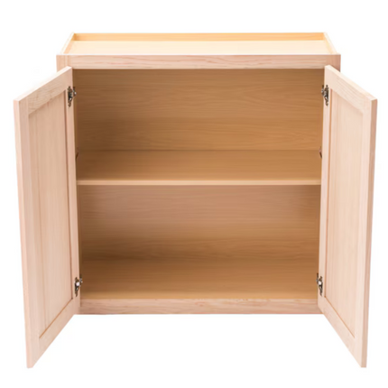 30" x 30" Unfinished Wall Cabinet