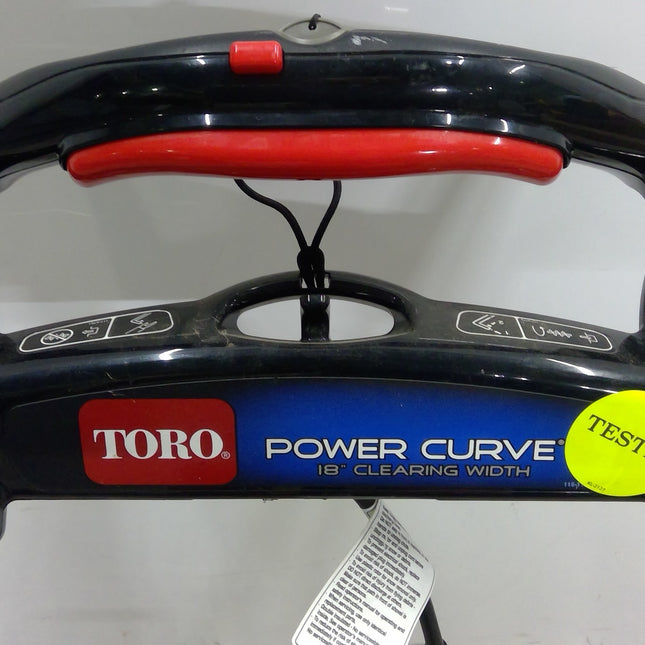 Toro Power Curve 18" Push Electric Snow Blower