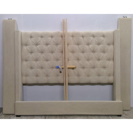 King Tan Bed Frame