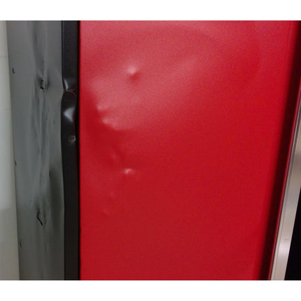 30" x 72" Red and Black Steel Storage Cabinet (Added 08/14/2026)