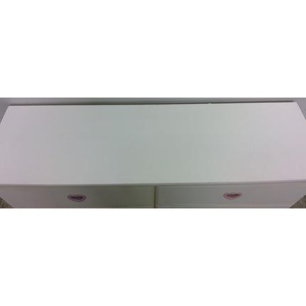 White Dresser with Mirror