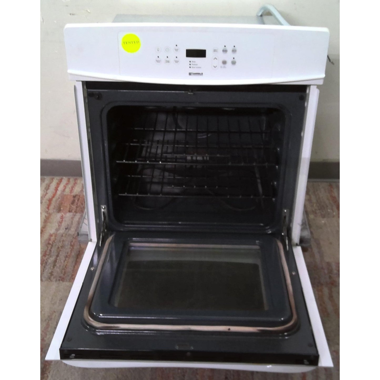 White 27" Kenmore Electric Wall Oven