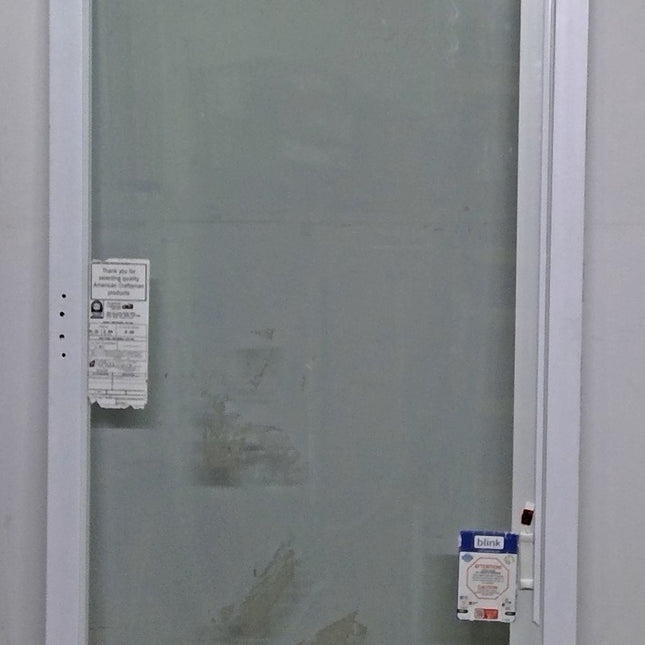 35.5" x 77.5" Sliding Glass Door with Interior Blinds