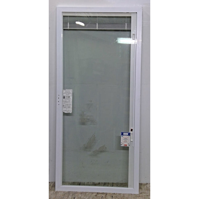 35.5" x 77.5" Sliding Glass Door with Interior Blinds