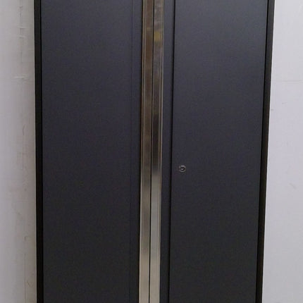 30" Black and Gray Steel Storage Locker