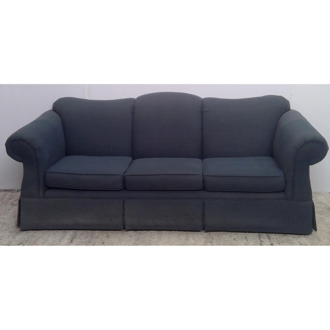 84" Green Sofa