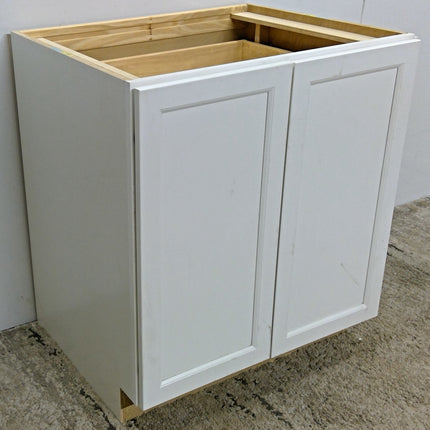 31" White Base Cabinet