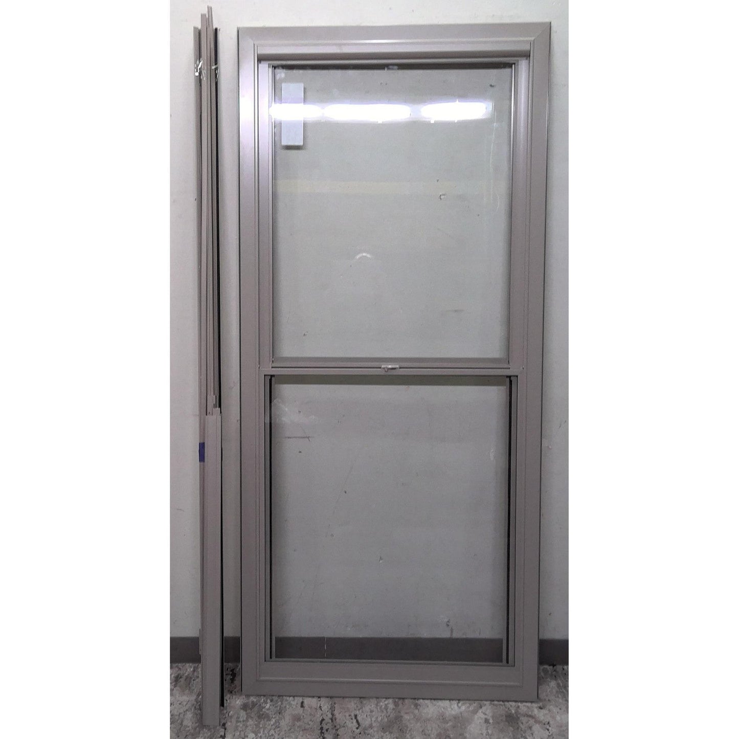 35" x 78.5" Storm Door with Retractable Screen