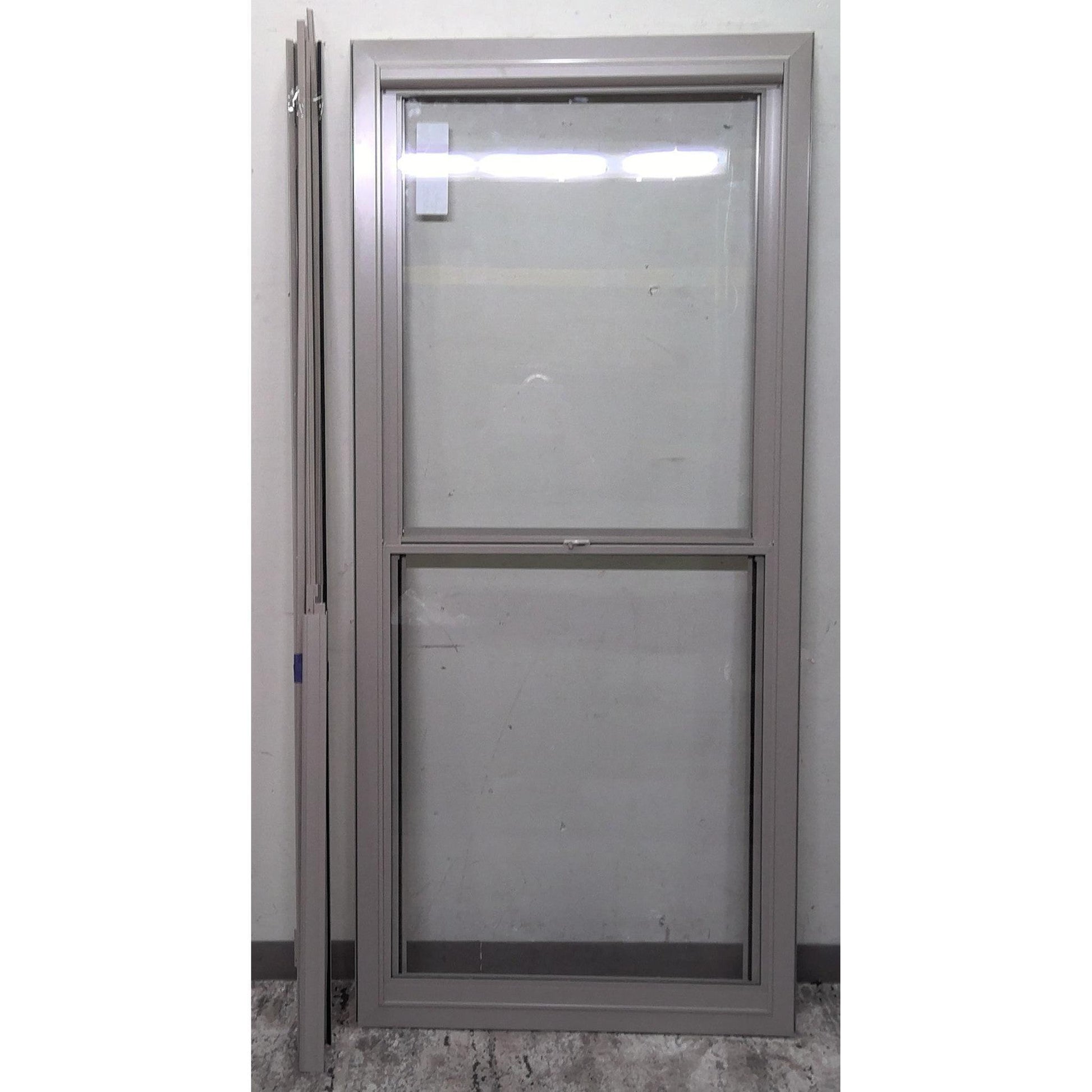 35" x 78.5" Storm Door with Retractable Screen