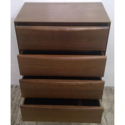 4-Drawer Walnut Chest