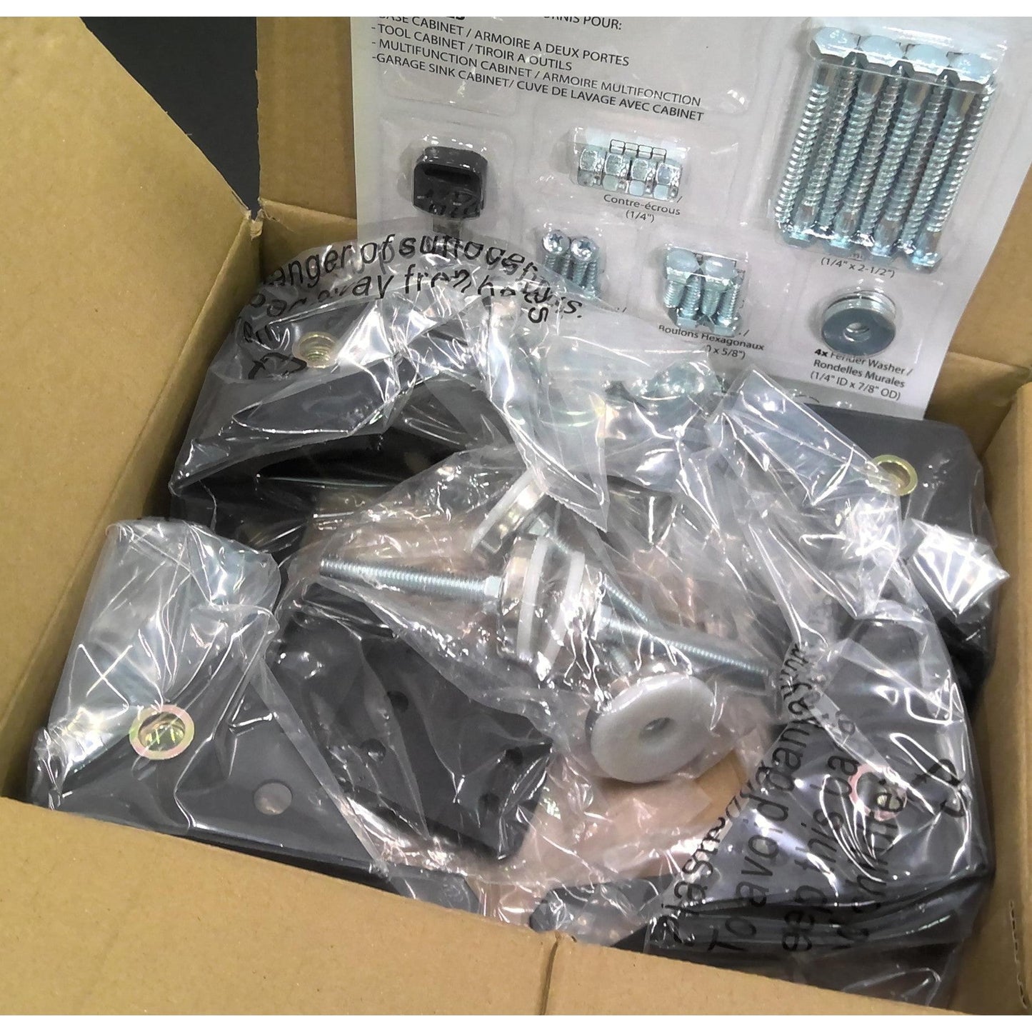 Black and Gray 5-Drawer Tool Cabinet