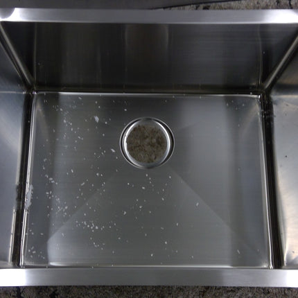 23" Undermount Single Bowl Stainless Steel Sink