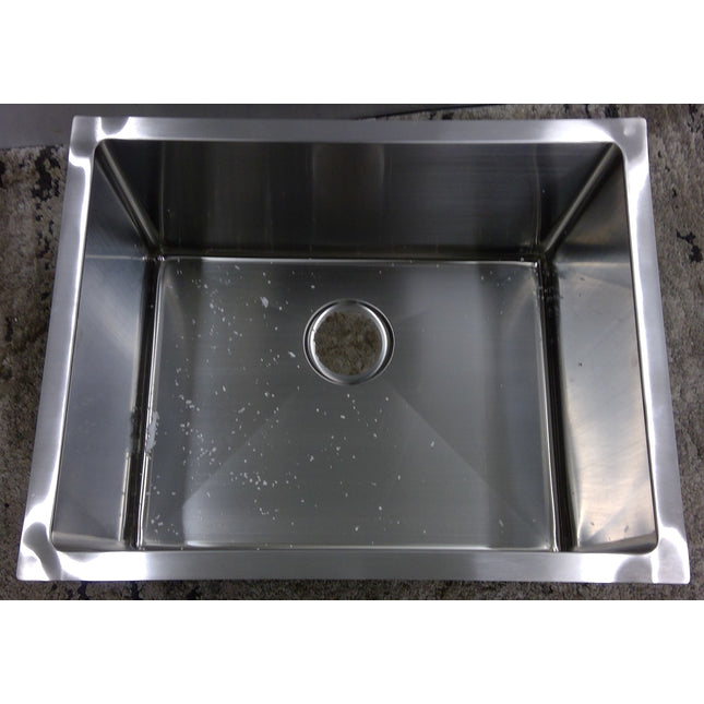 23" Undermount Single Bowl Stainless Steel Sink
