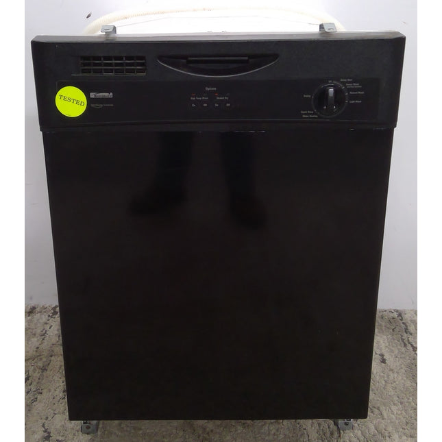 Kenmore 24" Front Control Black Dishwasher