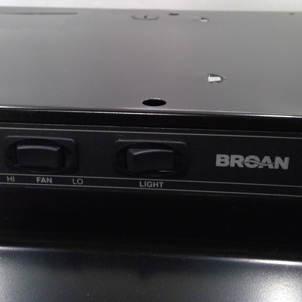 Broan-NuTone 30 inch Ductless Recirculating Black Under Cabinet Range Hood