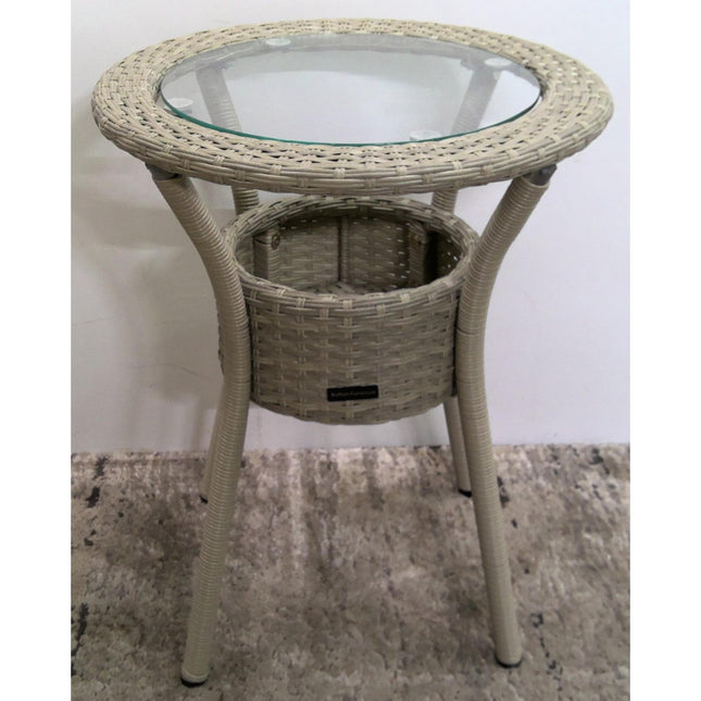 20" Round Outdoor Accent Table