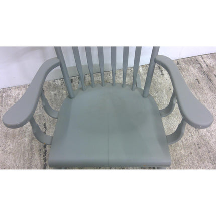 Gray Wood Rocking Chair (Added 07/29/2026)