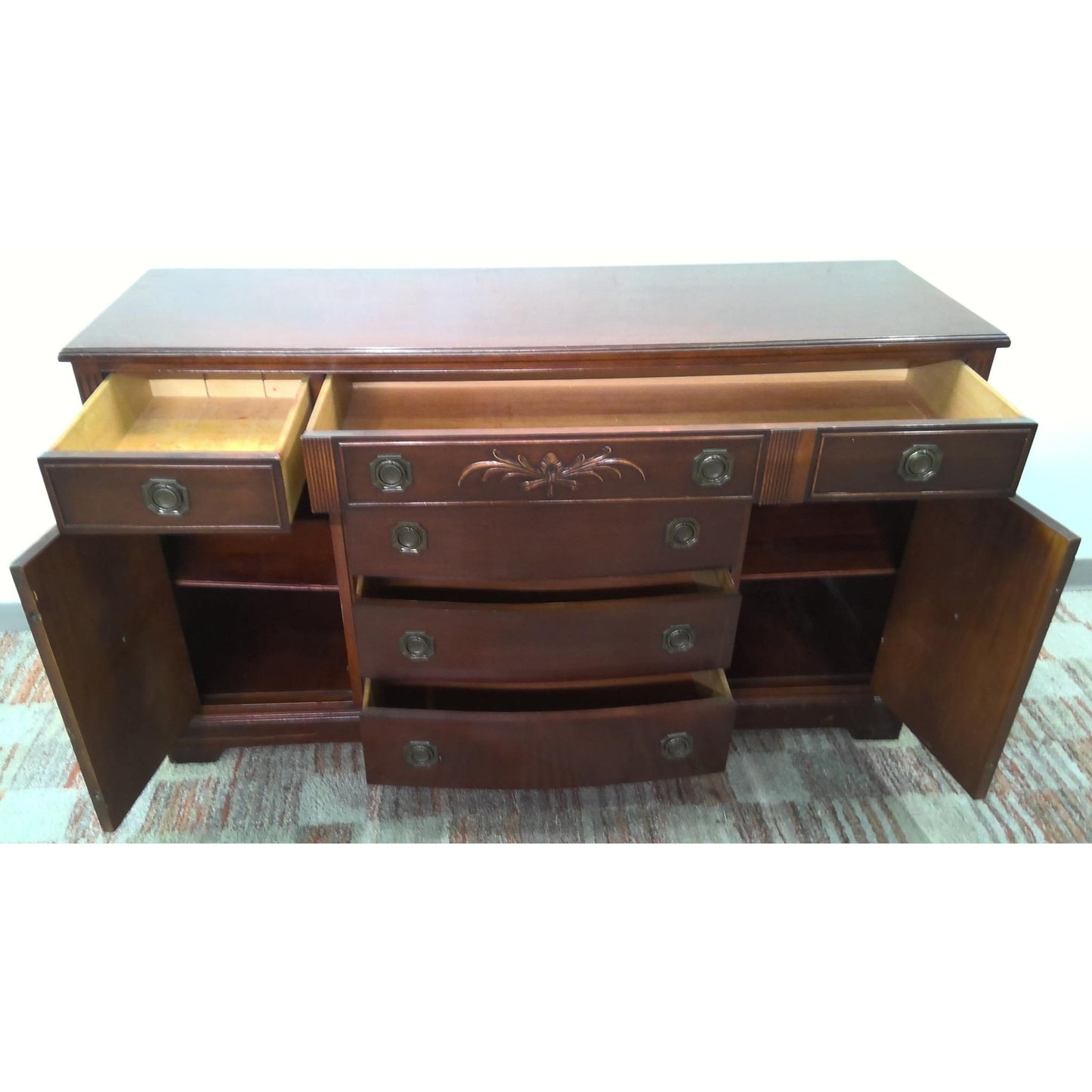 60" Wood Dresser