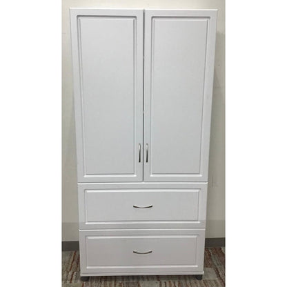 White 36” Storage Cabinet