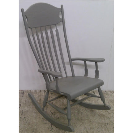 Gray Wood Rocking Chair (Added 07/29/2026)